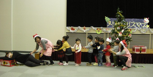 子育て支援センターのクリスマス会