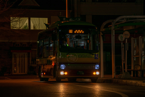 池田　尚人さん　夜のまめバス