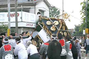 関宿台町の天王祭礼の写真