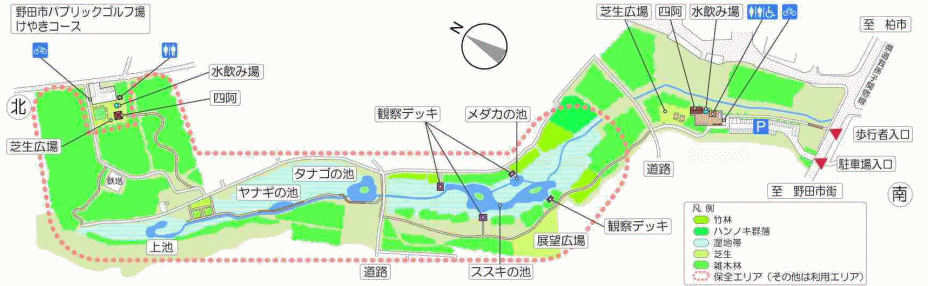 施設案内図の画像