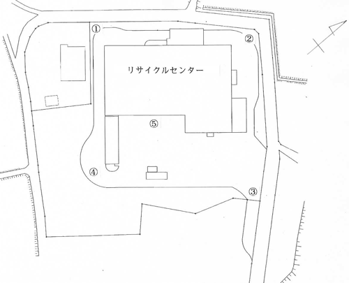 リサイクルセンターの図面