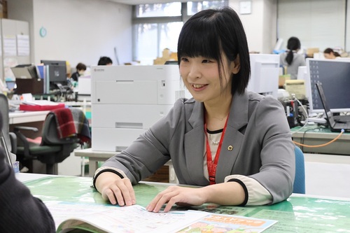 市民課係長の写真