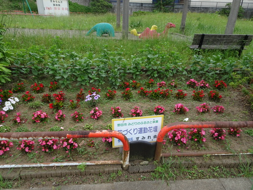 花壇の写真