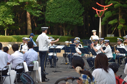 音楽隊の演奏