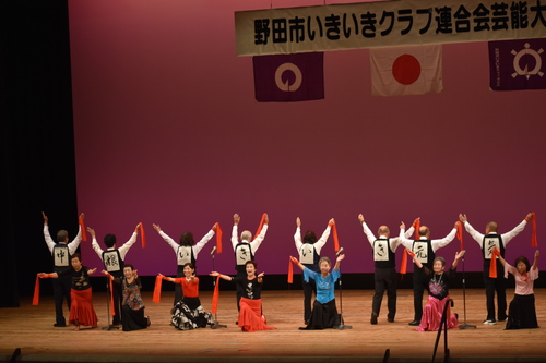 芸能大会の様子