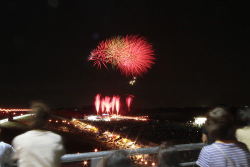 花火大会の様子