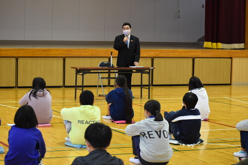 柳沢小学校の様子