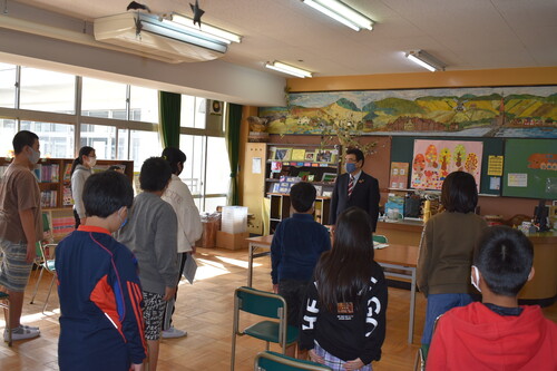 七光台小学校の様子