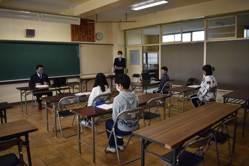 二川小学校の様子