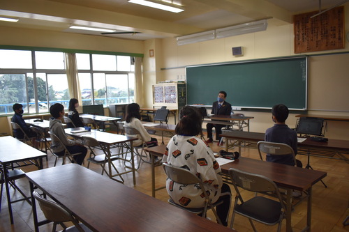 二川小学校の様子