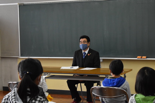 関宿中央小学校の様子