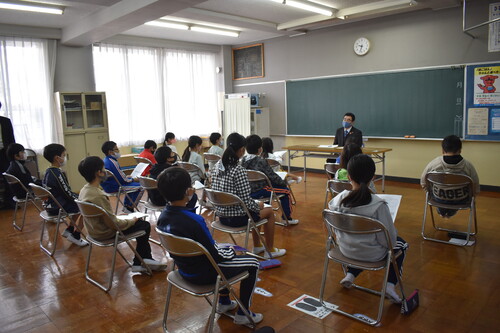 関宿中央小学校の様子