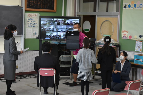 関宿小学校の様子