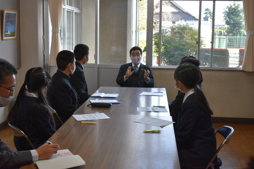 関宿中学校様子