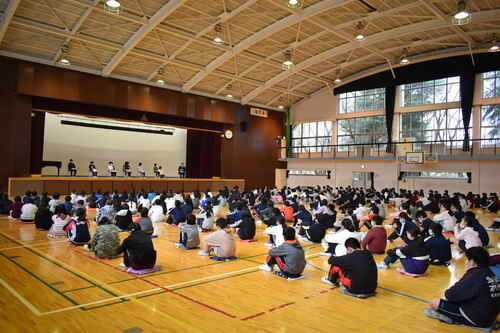 中央小学校の様子