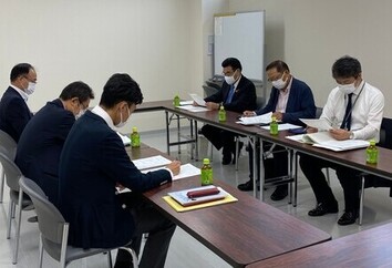 商工会議書からのレクチャー風景