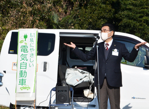 市長あいさつ風景