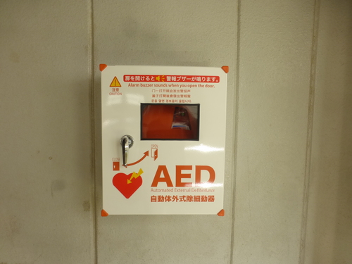 屋外用AEDボックス写真