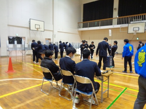 清水高等学校出前授業