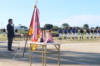 雪印メグミルク杯少年野球新人大会の様子