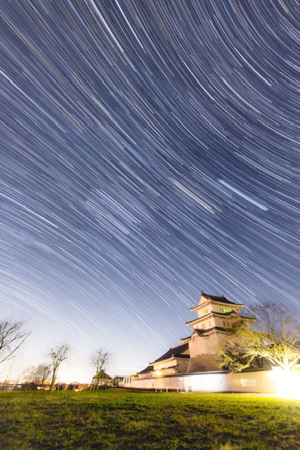 関宿の夜