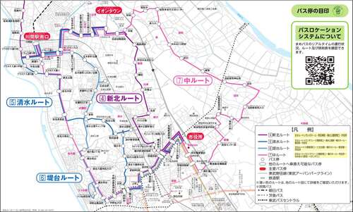 まめバスルート図3