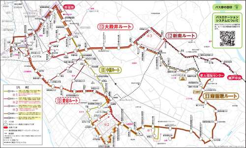 まめバスルート図4