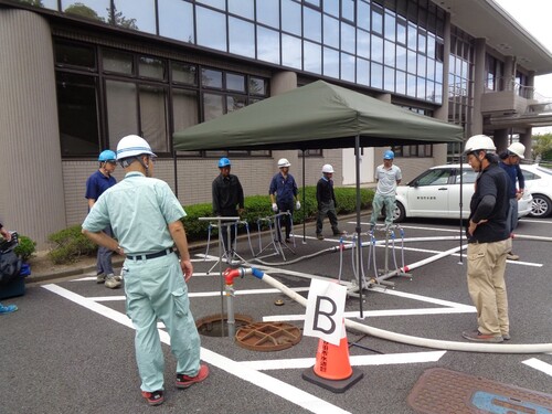 応急給水栓設置