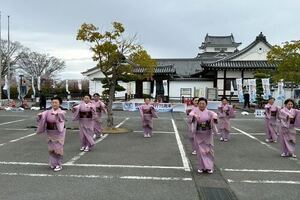 日本舞踊の様子