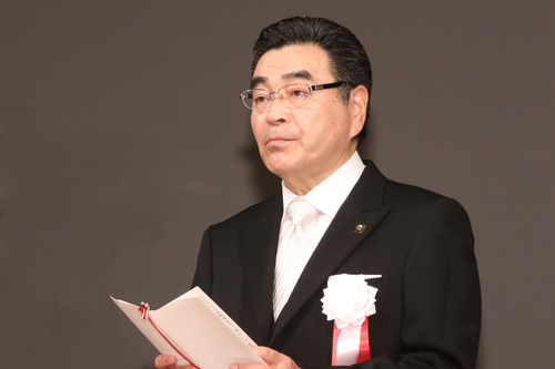 式典の様子
