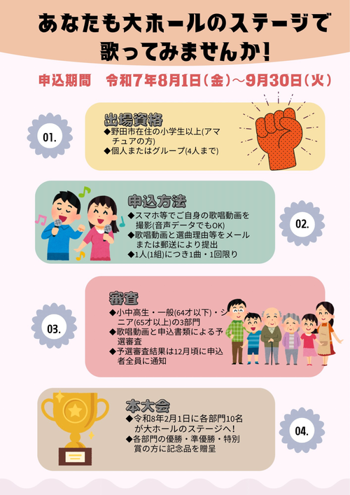 出場者募集チラシ2