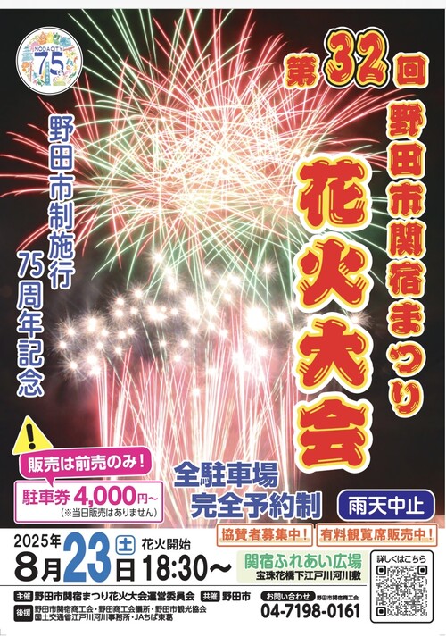 関宿まつり花火大会