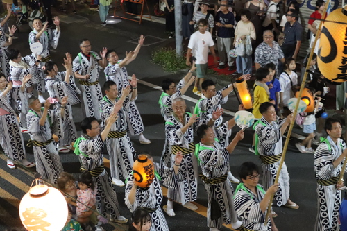 おどりパレード市役所チーム