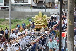 神輿の渡御