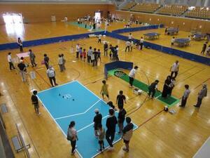 ニュースポーツ大会の会場