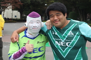 NECグリーンロケッツの亀山昇太郎選手