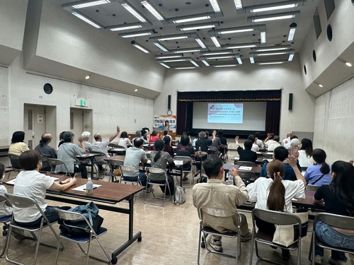 犬のしつけ方講座（野田中央公民館講堂）