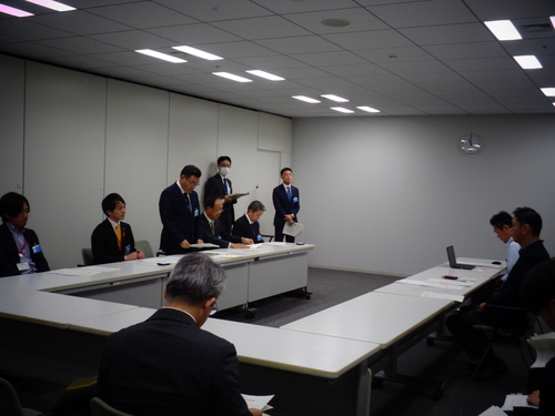 東京都への要望風景