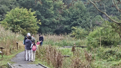 ウォークラリーの様子