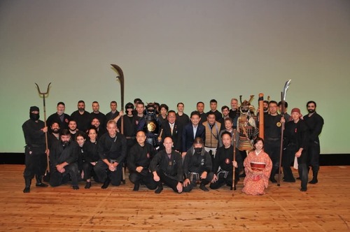 忍術演武集合写真