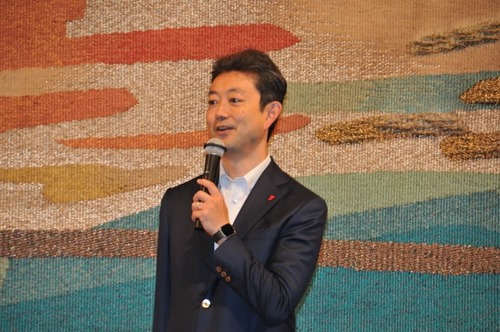 忍術演武 知事挨拶