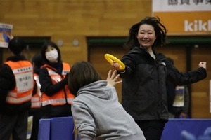 バトンリレーの様子