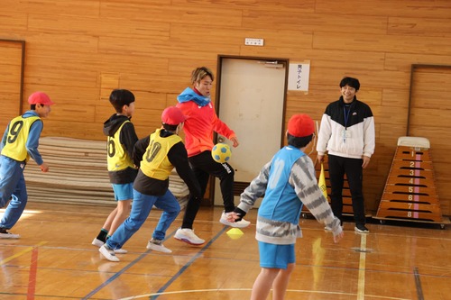 （木間ケ瀬小）サッカーミニゲーム