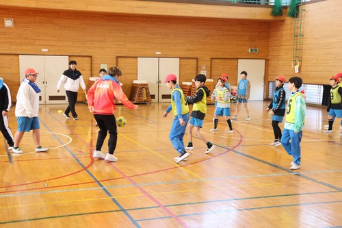 （木間ケ瀬小）サッカーミニゲーム