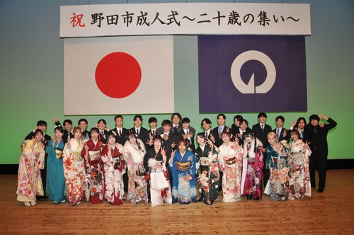 成人式実行委員会の皆さん