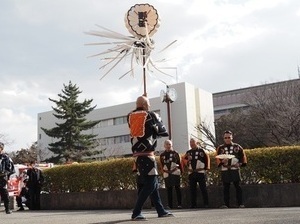 木やり纏ふりの演目