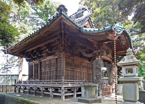 旧茂木佐平治家住宅　金宝殿本社