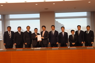 茨城県要望の集合写真