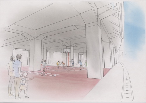 バスケットコートイメージ