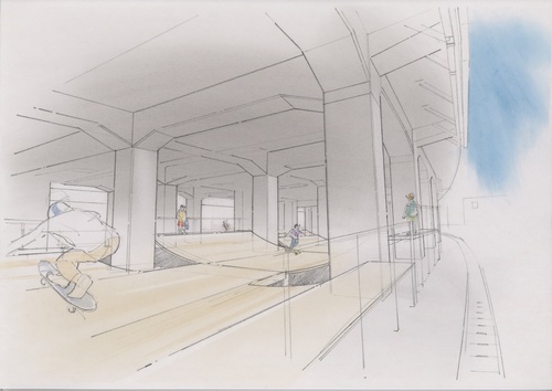 スケートボードパーク